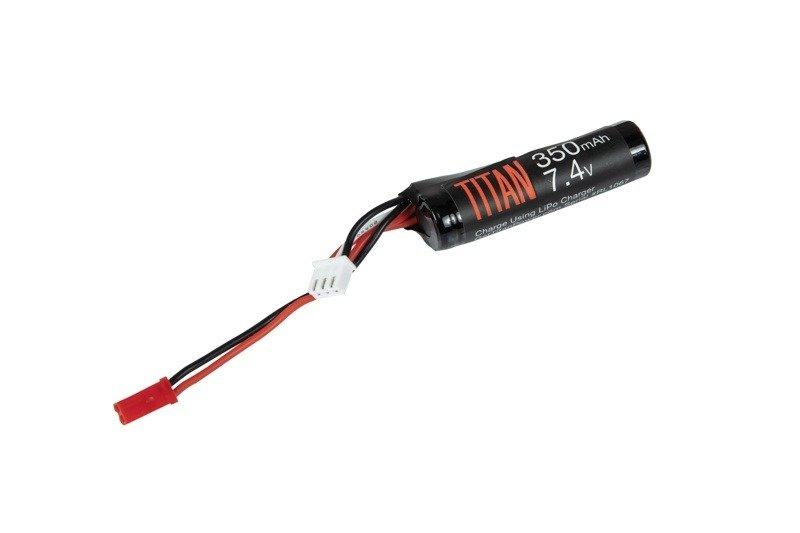 TITAN Power 7 4V 350mAh Li Ion HPA Akku JST Liitin MilGear