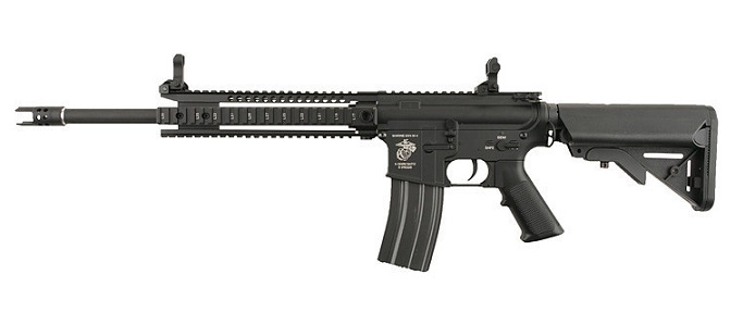 Specna Arms PWS MK114 SA-A02 ONE SAEC, metallinen, musta