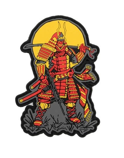 Taktinen Samurai -velkromerkki, 3D