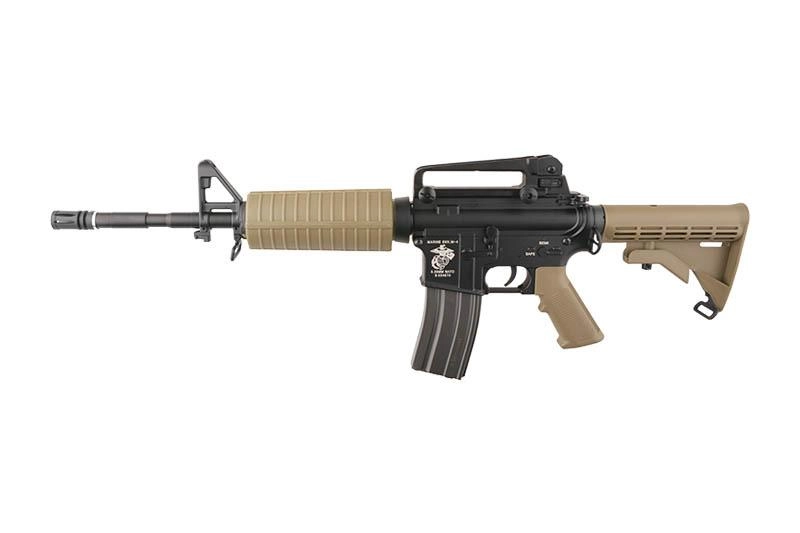 Specna Arms M4A1 Carbine SA-B01 ONE, metallinen, musta/hiekka