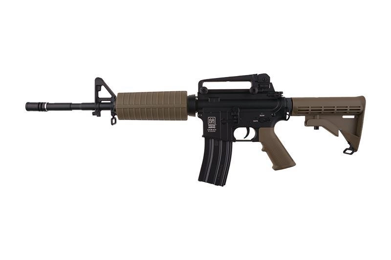 Specna Arms M4A1 Carbine SA-B01 ONE SAEC, metallinen, musta/hiekka