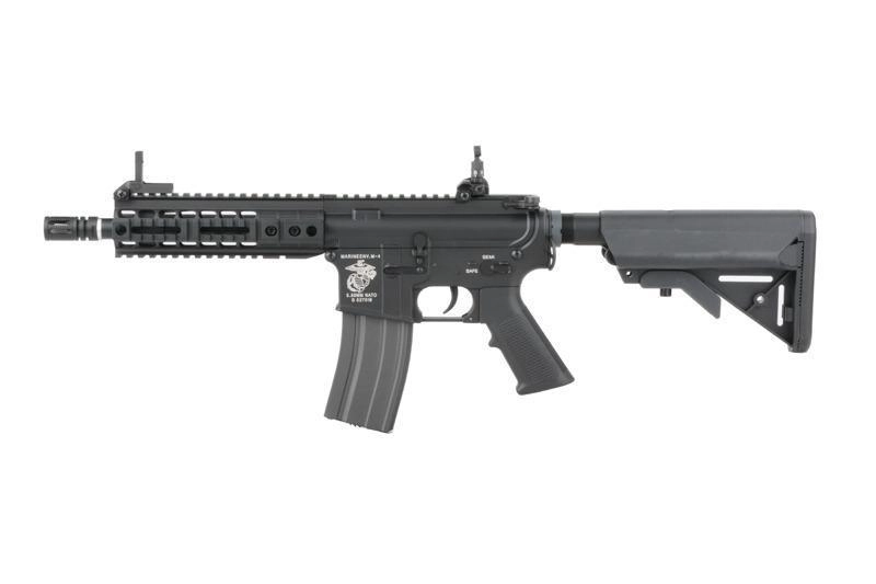 Specna Arms M4 CQBR Noveske SA-A04 ONE, metallinen, musta