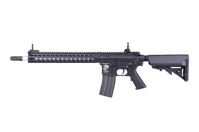 Specna Arms M4 Keymod 12" SA-B14 ONE SAEC, metallinen, musta