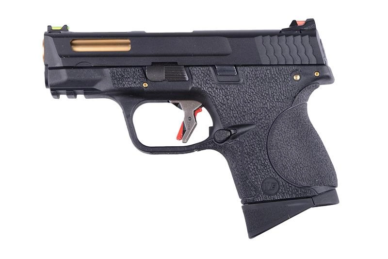 WE 3.8 MP Compact Force Gas pistol, Black