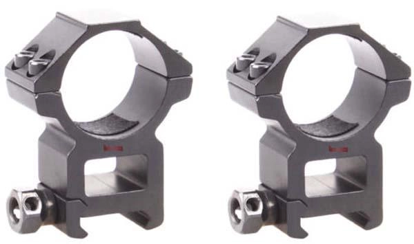 Vector Optics 1" / 25,4 mm asennusjalat / kiikarijalat, Picatinny-kiskokiinnityksellä (SCOT-52-C), alumiinia