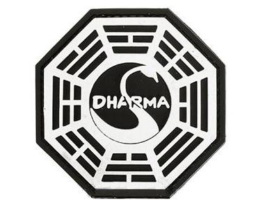 "DHARMA"-velkromerkki, 3D