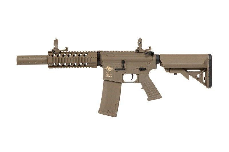 Specna Arms M4 CQBR RAS vaimentimella RRA SA-C11 CORE , hiekka