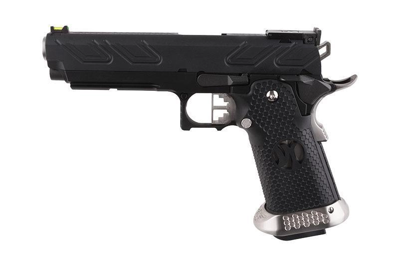 AW Custom HX2302 GBB pistooli, metallinen - musta