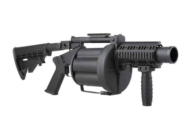 ICS MGL 40mm revolverikranaatinheitin (ICS-190) - musta