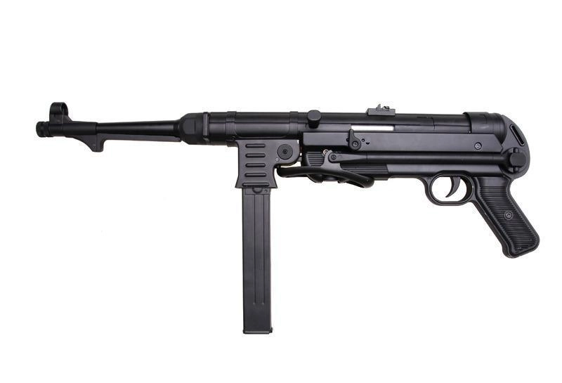 AGM MP007B MP40 AEG konepistooli, metallinen - musta