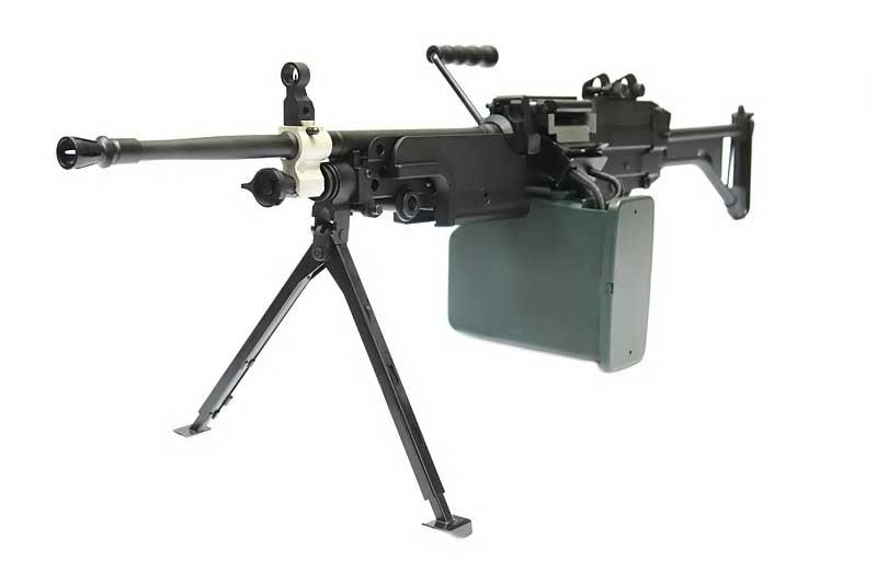 A&K M249 Minimi, metallinen
