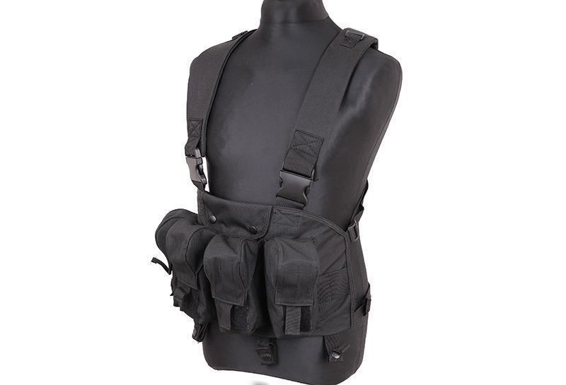 GFC Tactical Chest Rig, musta