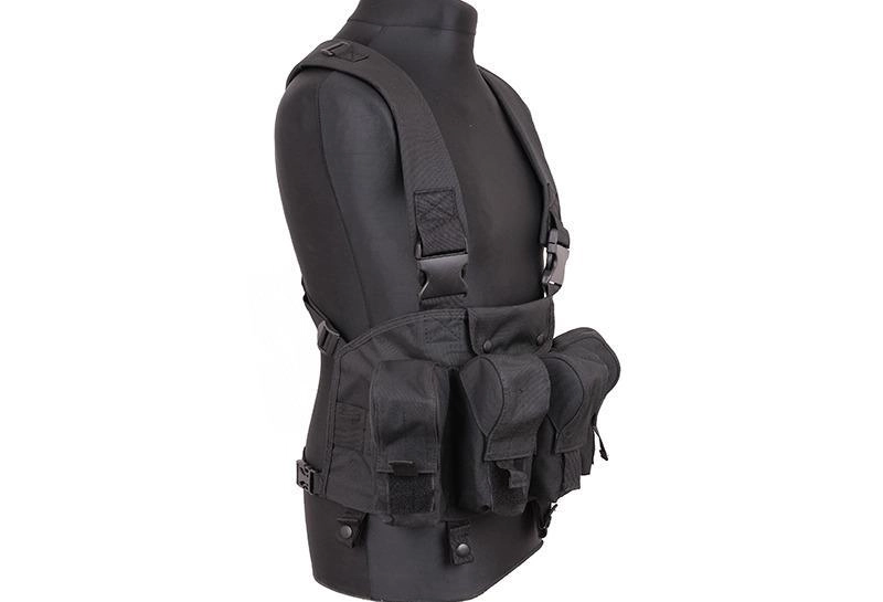 GFC Tactical Chest Rig, musta