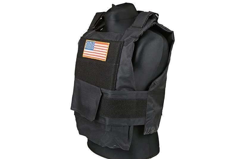 GFC Tactical Personal Body Armor - musta