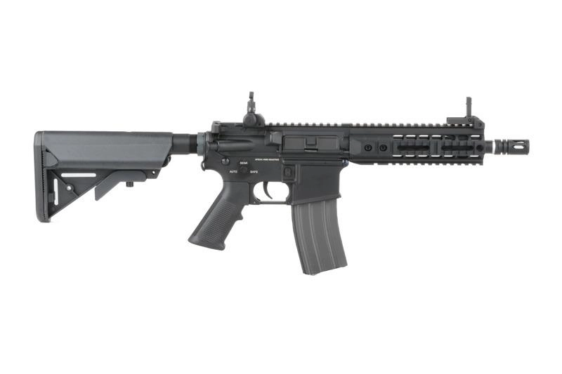 Specna Arms M4 CQBR Noveske SA-A04 ONE SAEC, metallinen, musta