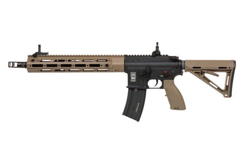 Specna Arms HK416 A5 – 11 SA-H09-MHT ONE, metallinen, musta/hiekka