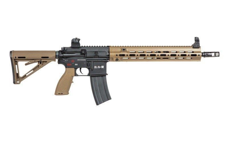 Specna Arms HK416 SA-H06-M ONE Gate TITAN V2 Custom, metallinen, Half Tan
