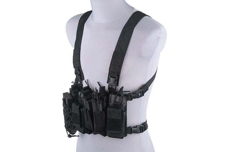 GFC Tactical Fast Chest Rig, musta