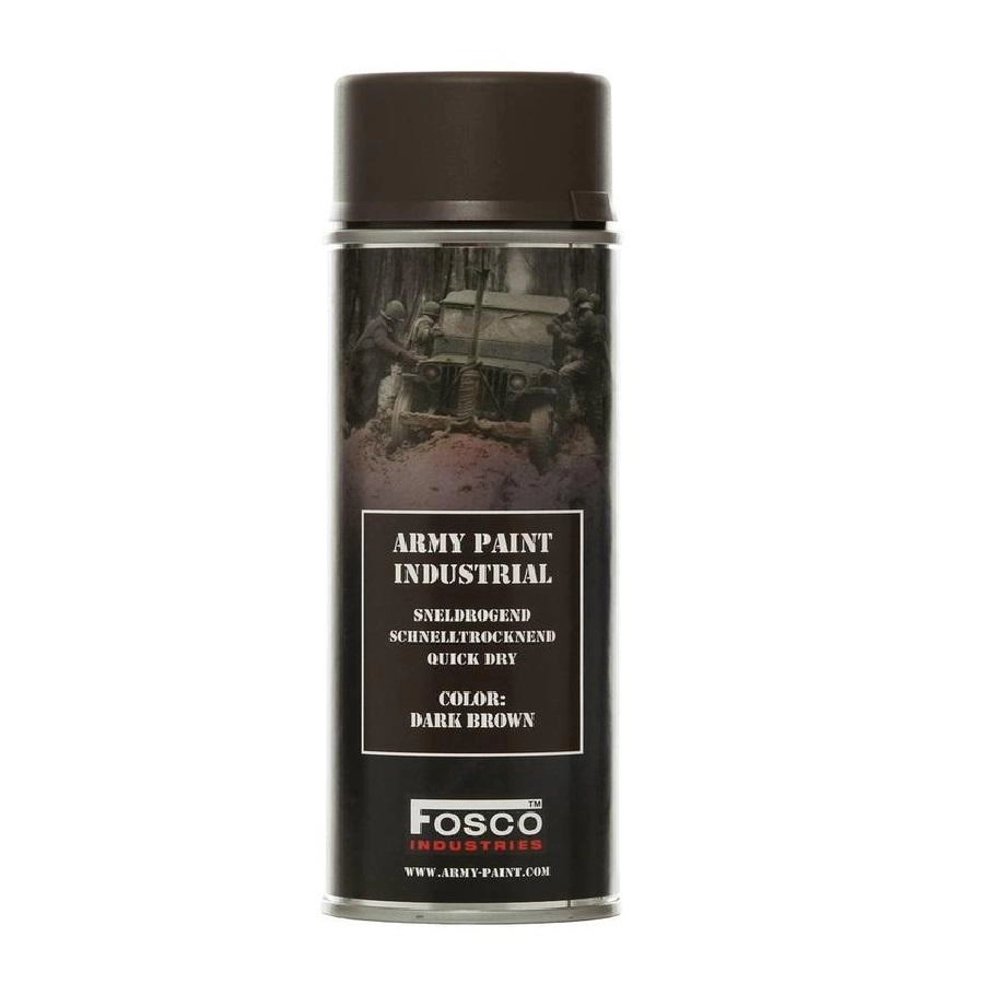 Fosco camo spray-maali 400ml, Dark Brown
