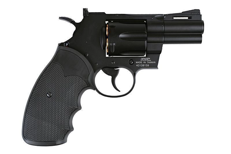 KWC 2,5" Colt Python 357 CO2 revolveri, metallinen