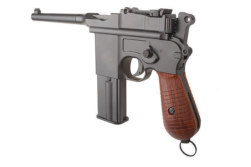 KWC Mauser M712 (C96) BlowBack CO2 pistooli, metallinen
