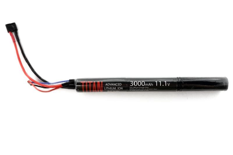 Titan Power 11.1V 3000 mAh Stick akku - T-Plug / Deans
