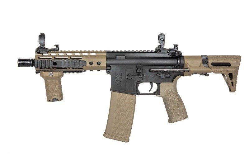 Specna Arms M4 KeyMod RRA SA-E12 PDW EDGE, musta/hiekka