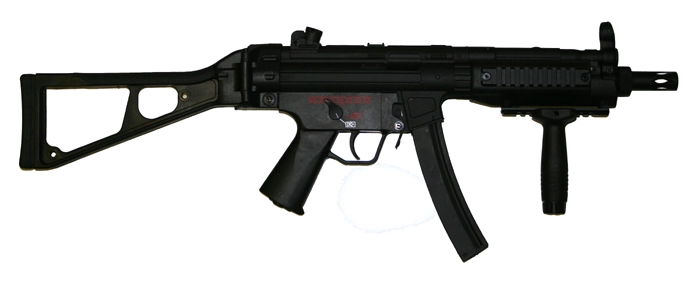 CYMA MP5 UMP taittoperällä, blowback (CM.049)
