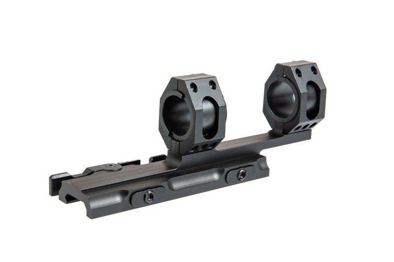 AIM-O Tactical Top Rail Extend 25.4/30mm QD-tähtäinjalka - musta