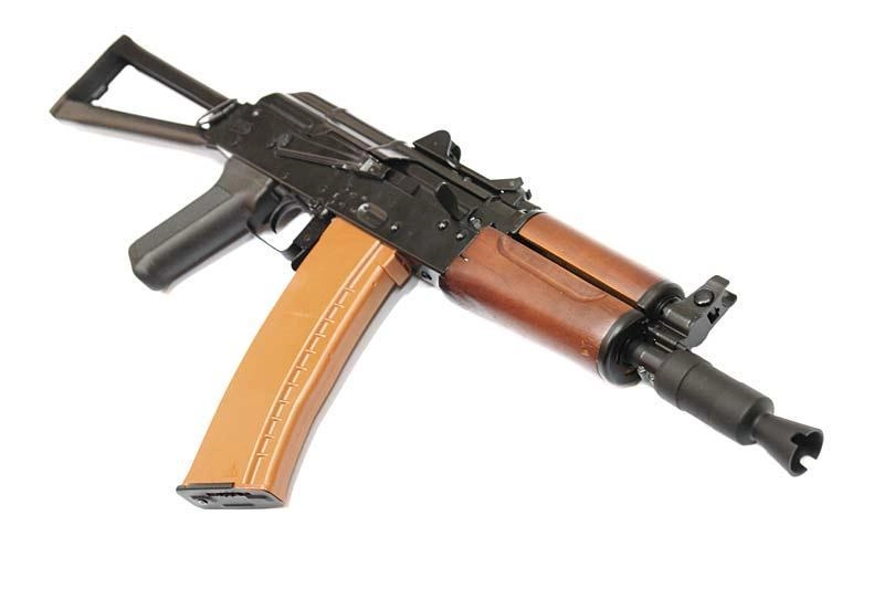 Dboys RK01-W AKS-74U sähköase, metallinen puuosilla