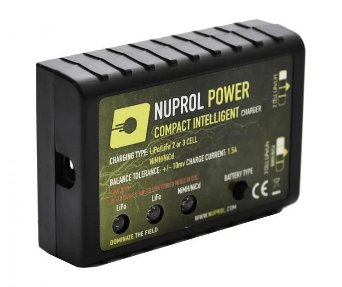 Nuprol NPC-02 Compact LiPo/LiFe/NiMH/NiCd akkulaturi