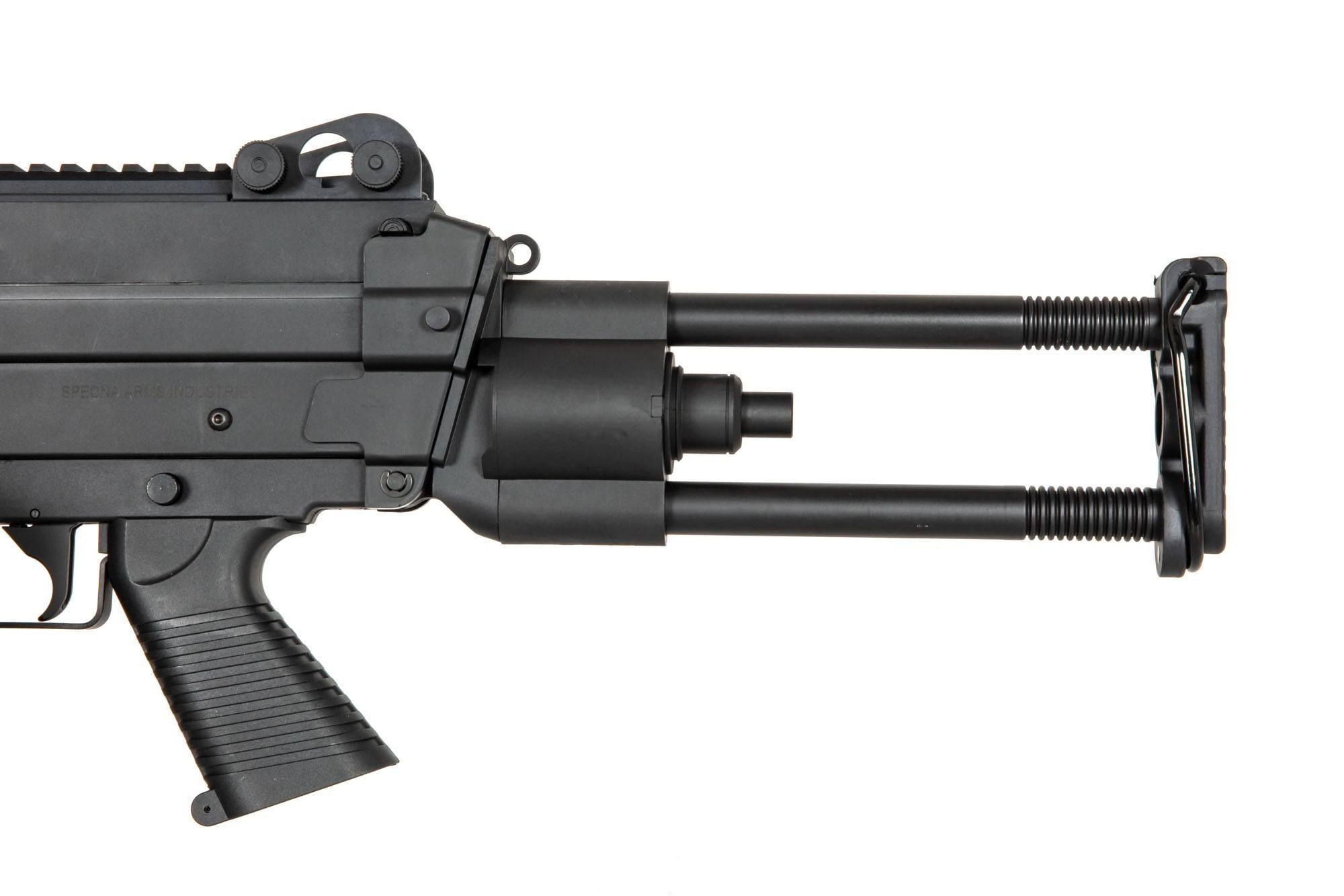 Specna Arms M249 SA-249 PARA CORE AEG konekivääri - musta