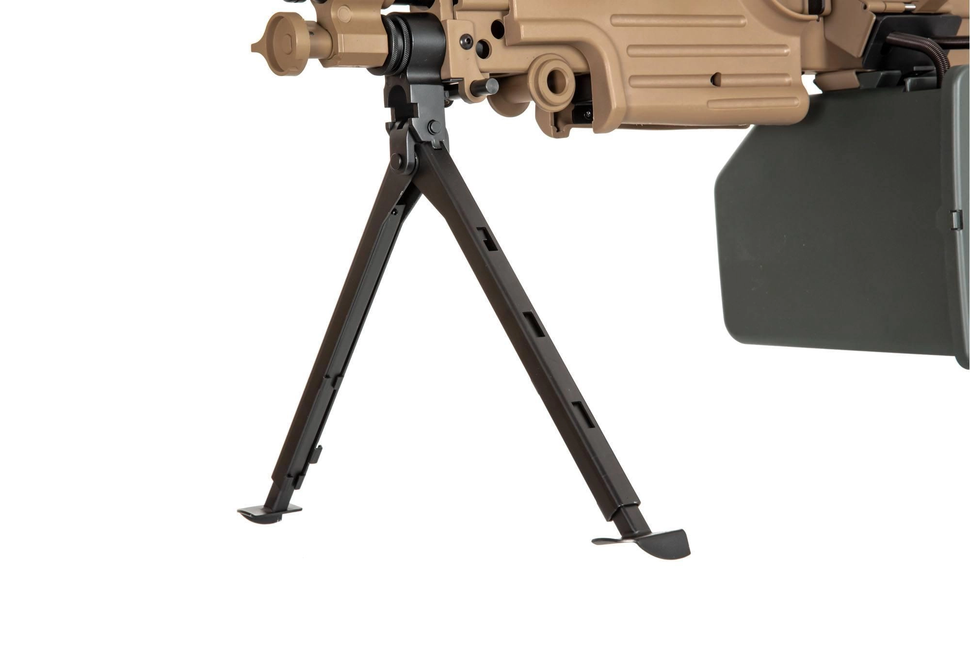Specna Arms M249 SA-249 PARA CORE AEG konekivääri - TAN