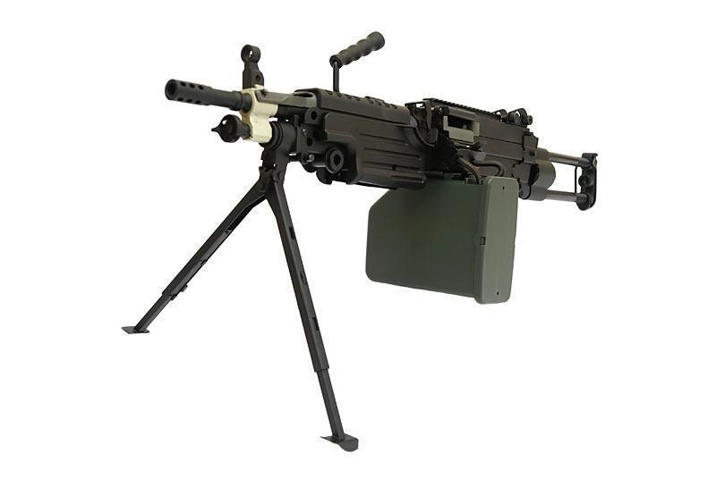 A&K M249 Para Gen II AEG konekivääri - musta