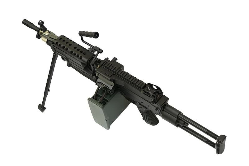 A&K M249 Para Gen II AEG konekivääri - musta