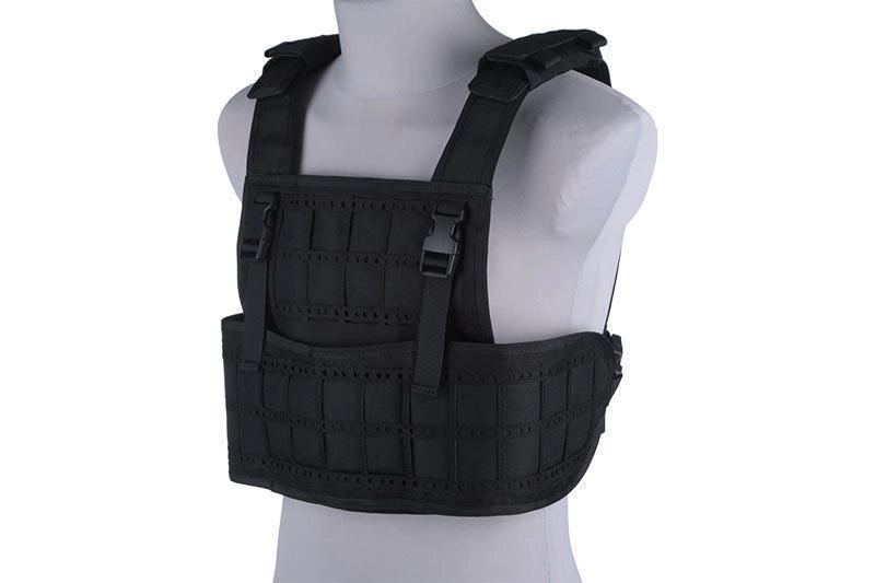 Primal Gear Light Laser-Cut Tactical Vest - musta