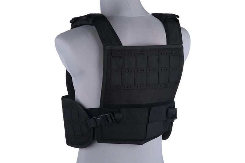 Primal Gear Light Laser-Cut Tactical Vest - musta