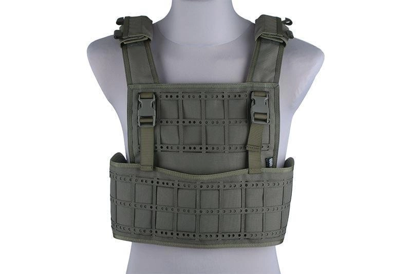 Primal Gear Light Laser-Cut Tactical Vest - Ranger Green