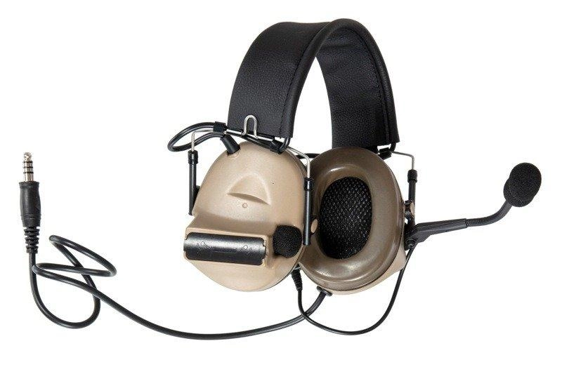 Z-Tac Com II headset mikrofonilla - dark earth