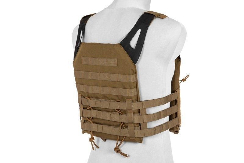 Primal Gear Rush Plate Carrier Tactical Vest - hiekka