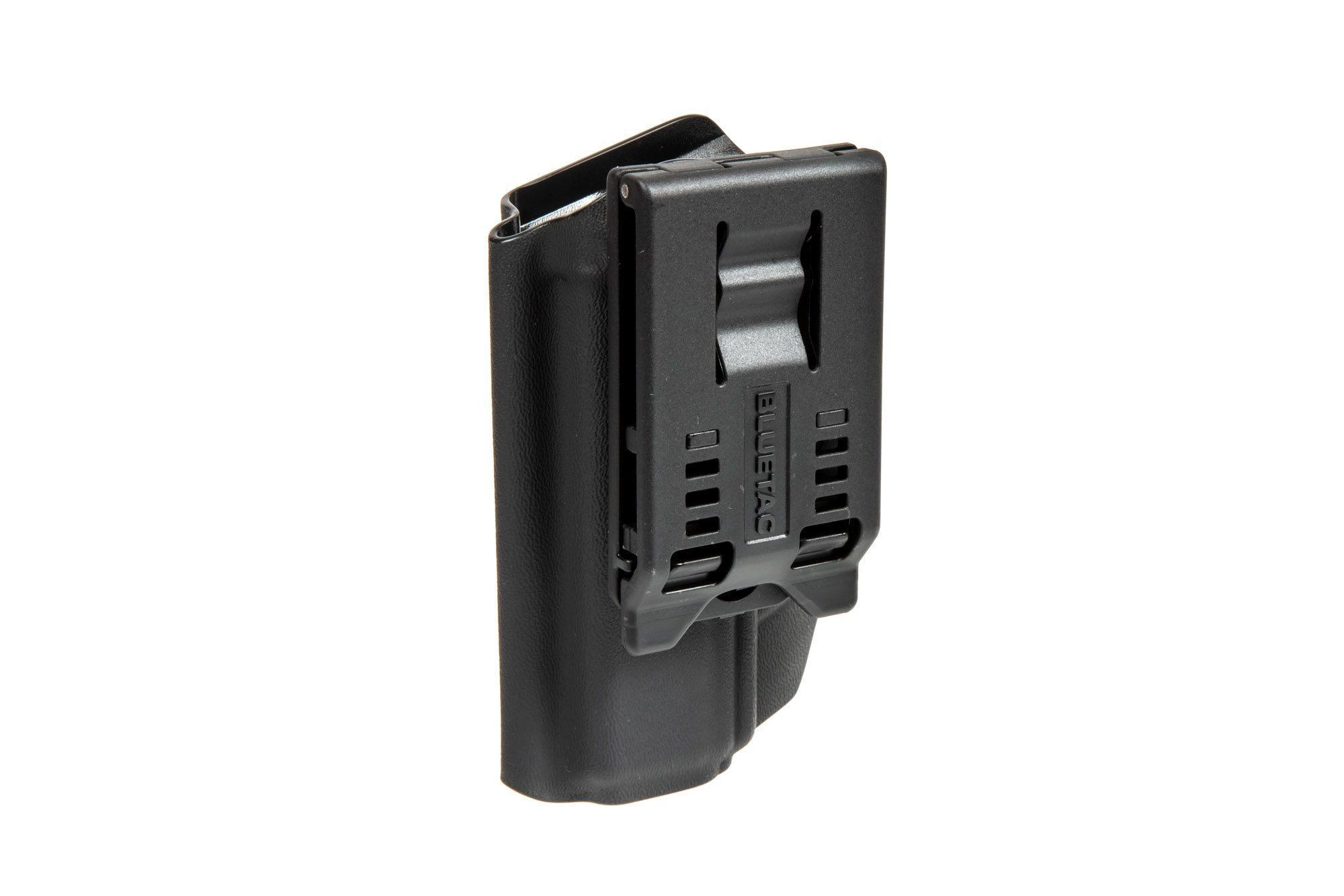 BLUETAC Kydex Fobus Glock 19 kitkakotelo - musta