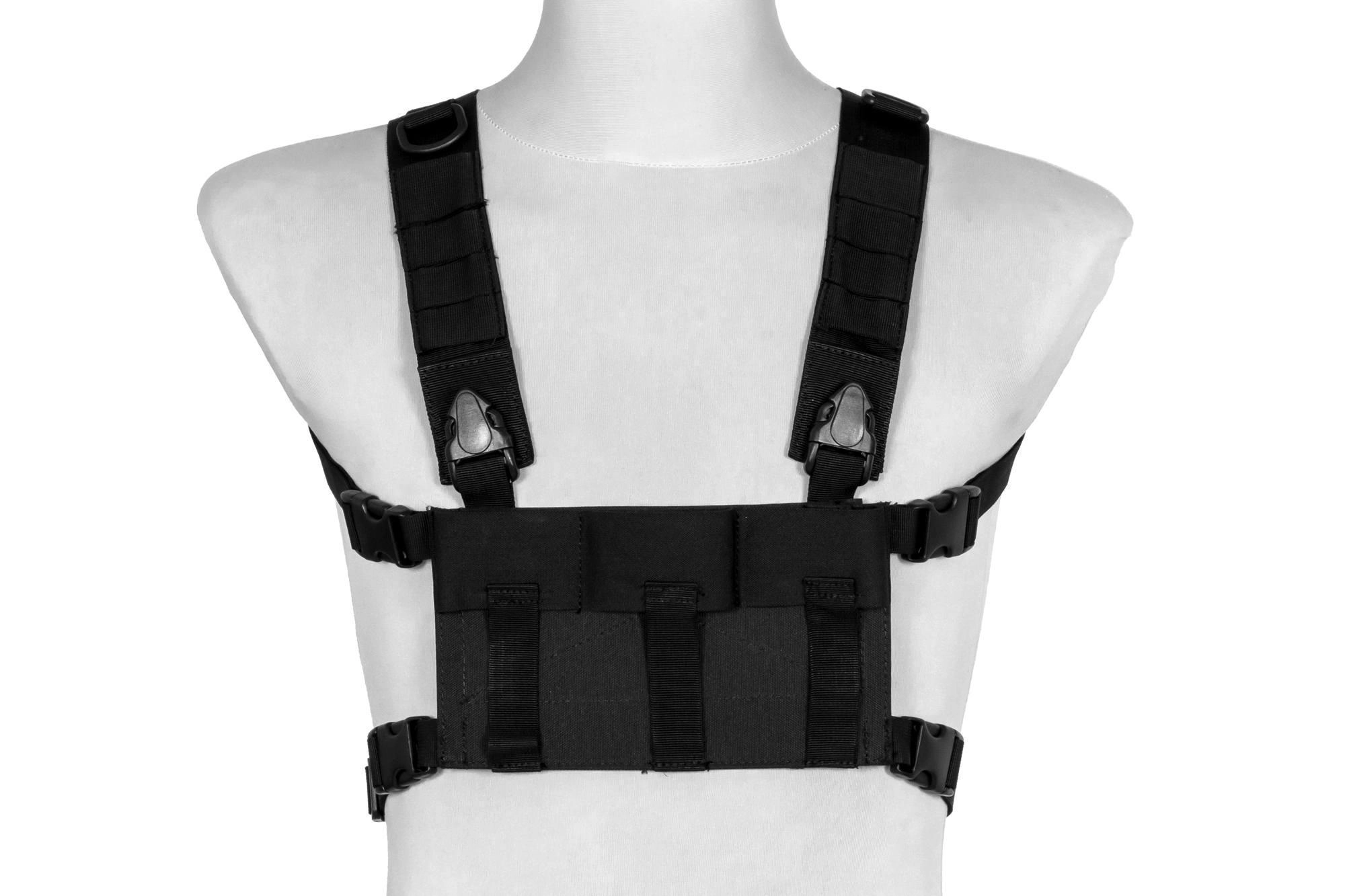 GFC Tactical Ultra Light Chest Rig - musta