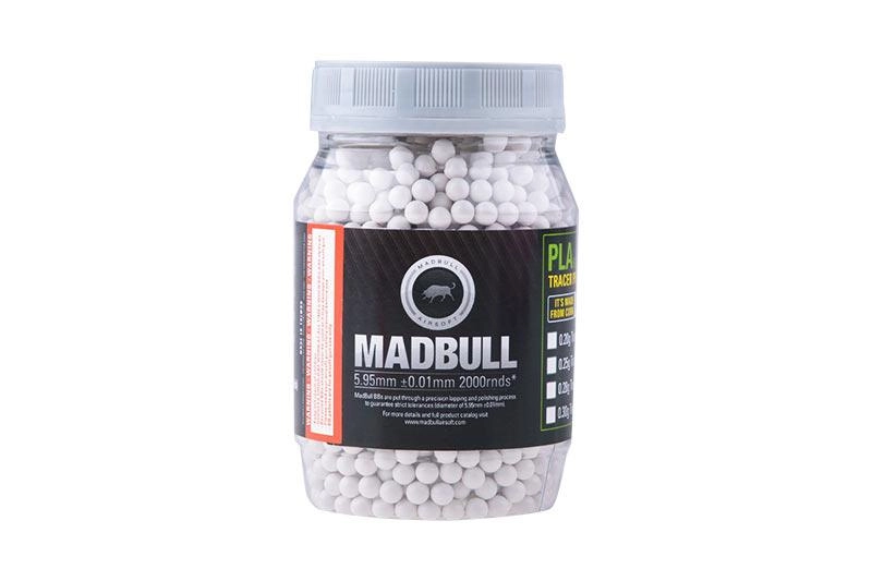 MadBull Heavy White 0.43g muovikuulat - 2000