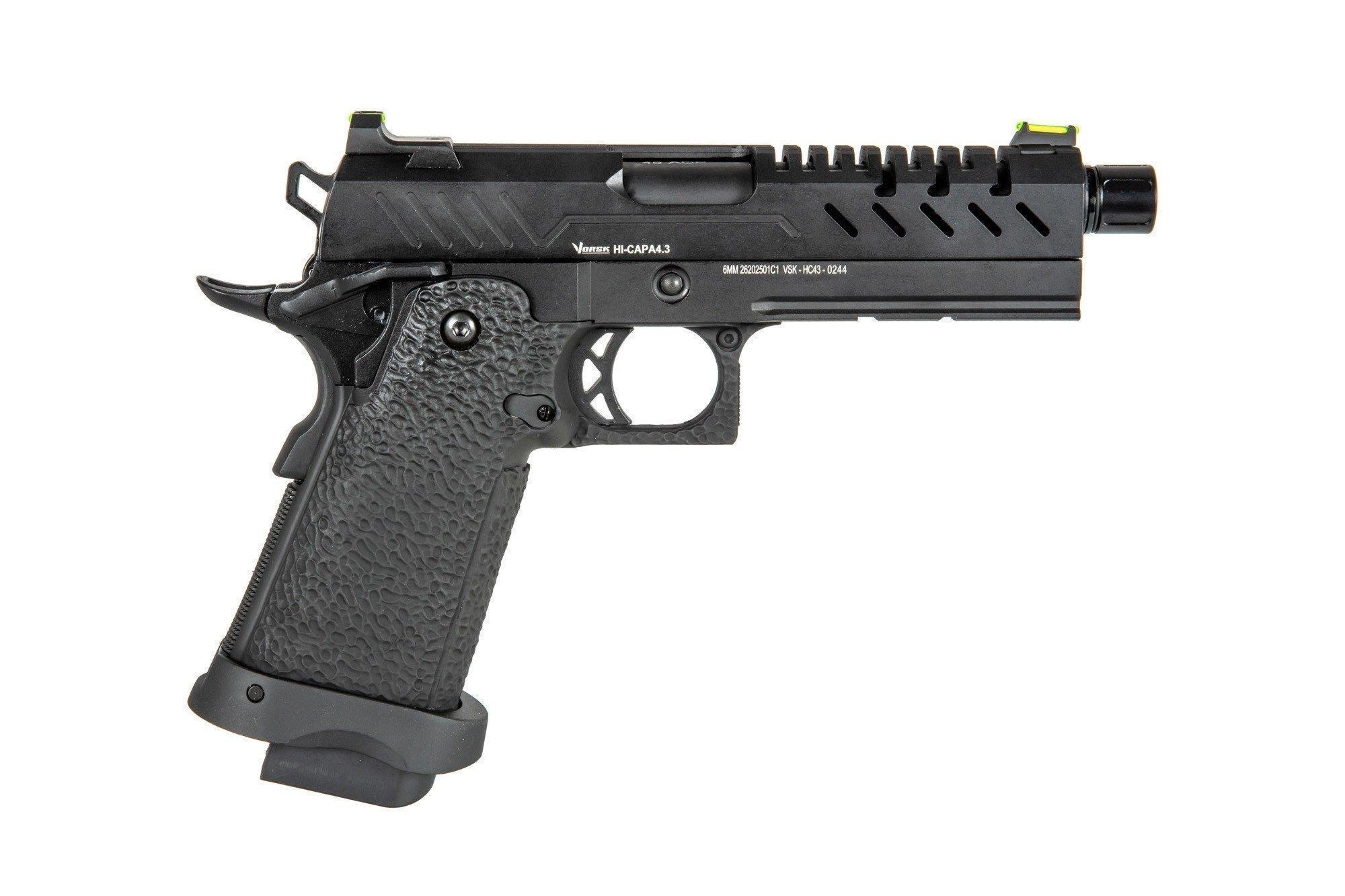 Vorsk Hi-Capa 4.3 GBB pistooli - musta