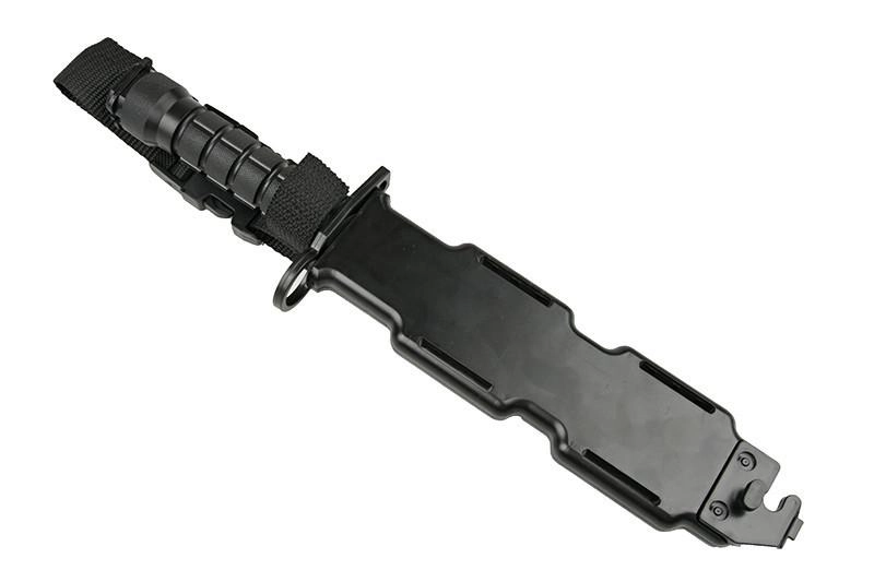 ACM M9 Bayonet kuminen harjoitusveitsi /-pistin - musta