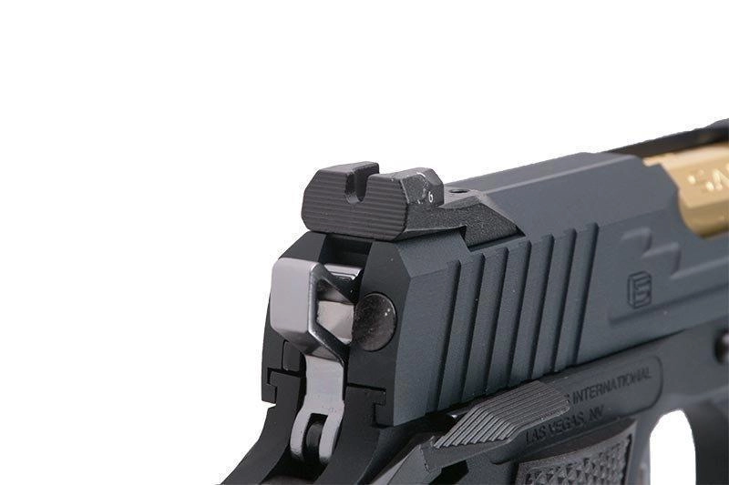 EMG / SAI 2011 DS 5.1 BlowBack pistooli, metallinen - musta