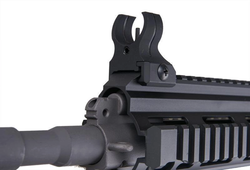 WE HK416 Carbine open bolt GBBR, metallinen