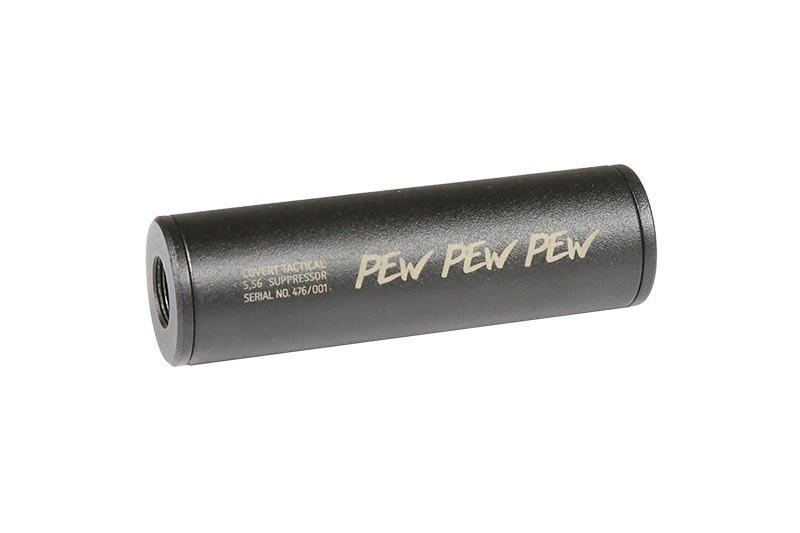 AE Covert Tactical STD "Pew Pew Pew" äänenvaimennin - 30 x 100 mm