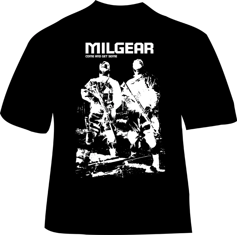 MilGear Army Collection "Taistelupari" t-paita, musta