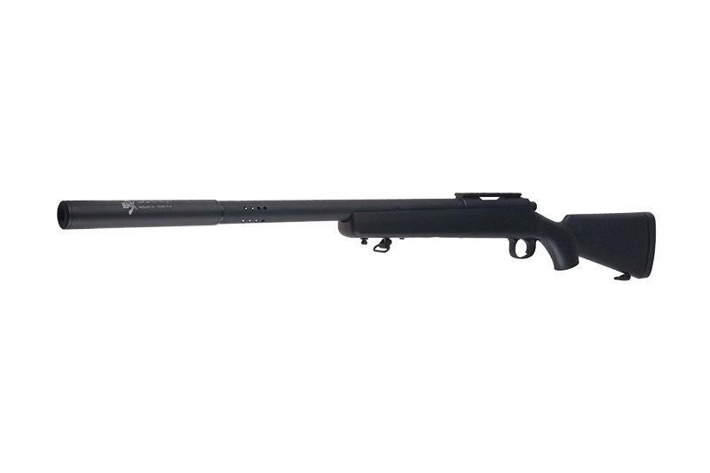 Snow Wolf SW-10KT VSR-type kivääri, äänenvaimentimella - musta